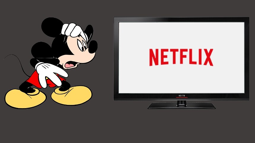 A Netflix deixou o Mickey Mouse para trás