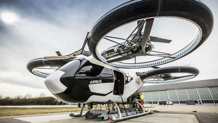 Táxis voadores: o novo plano de decolagem da Airbus