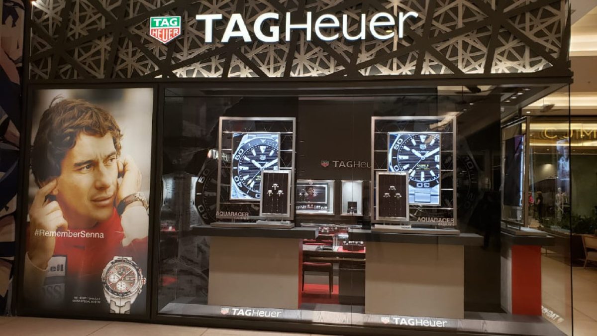 Na TAG Heuer o fechamento da fronteira fez a marca recuperar o