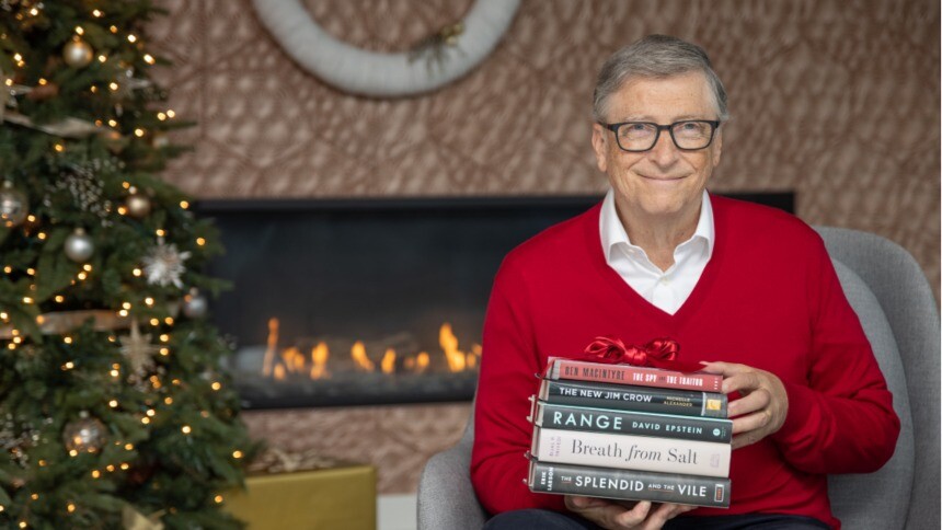 Cinco bons livros para um ano ruim, segundo Bill Gates
