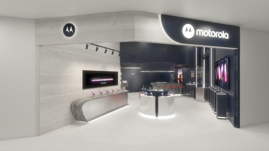 Tem até aroma próprio: Brasil testará primeira loja da Motorola no mundo