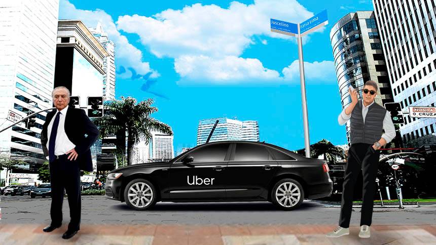 Na Faria Lima, falta Uber e sobra esperança no “presidento”