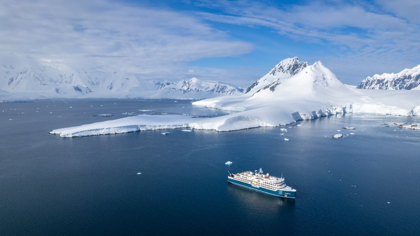 Na Antártica, uma "última chance" para ver a imensidão branca