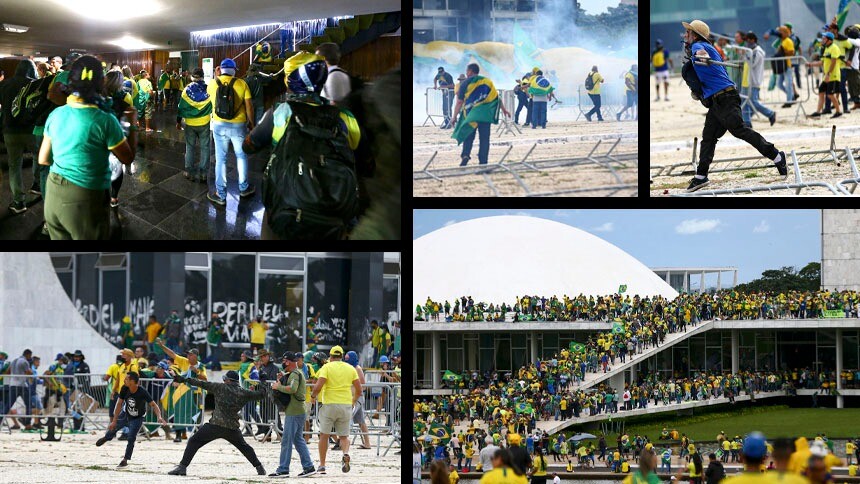 Gringos mostrando sua preocupação com o Brasil no cenário