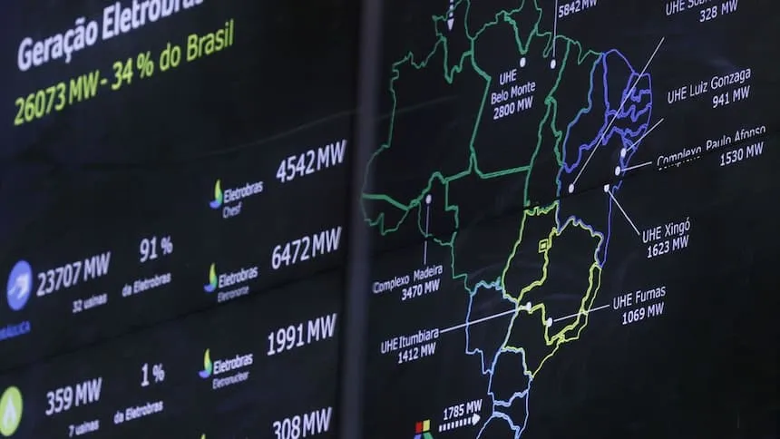 Eletrobras geração energia elétrica