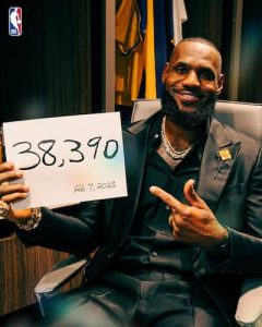 Lebron James recorde pontos NBA