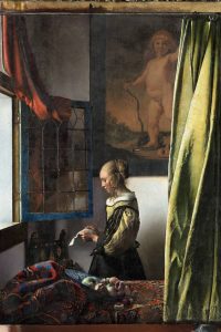 Moça lendo uma carta à janela (1657-1659)