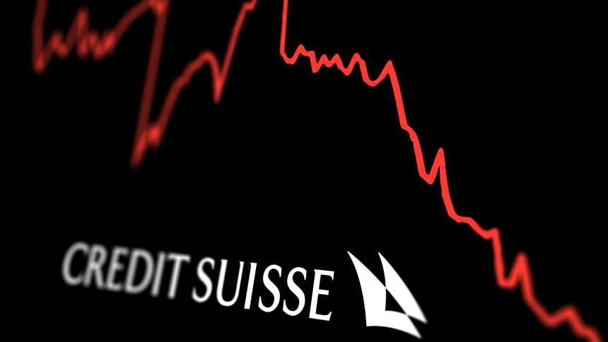 Ajuda ao Credit Suisse traz alívio em dia de montanha-russa nas bolsas
