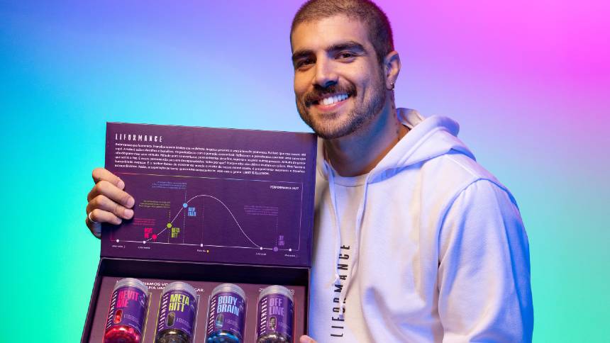 No papel de empresário, Caio Castro aposta em startup de suplementos