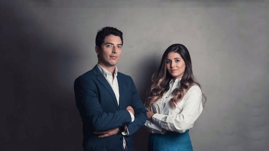 Marco Antonio Negreiros e Ariadne Dias, fundadores da Eyecare