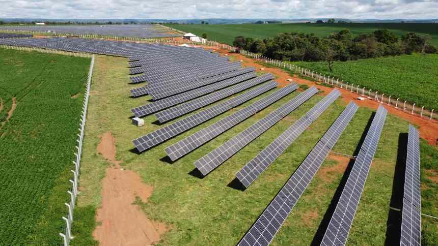 Fazenda solar em Planaltina (DF)