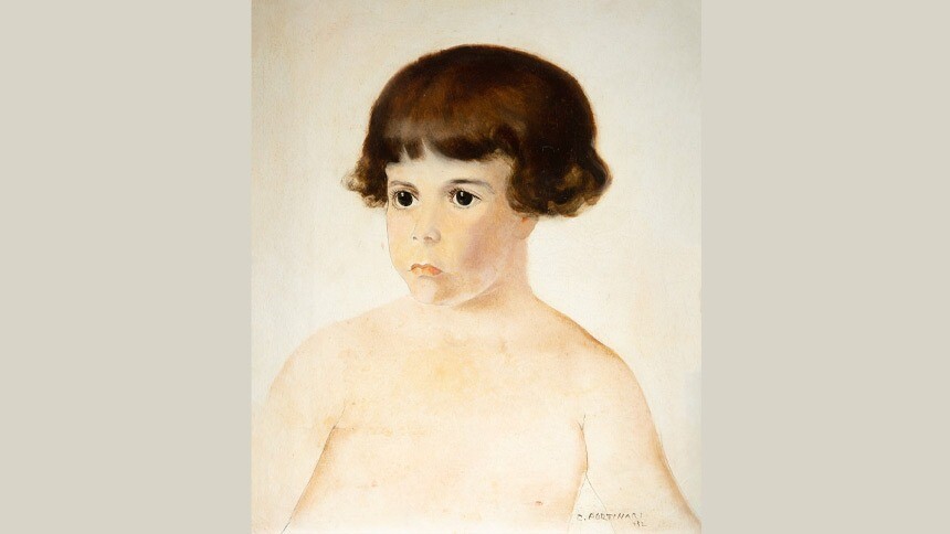 "Retrato de Aloysio Graça Aranha" (1932), de Candido Portinari: lance inicial de R$ 400 mil
