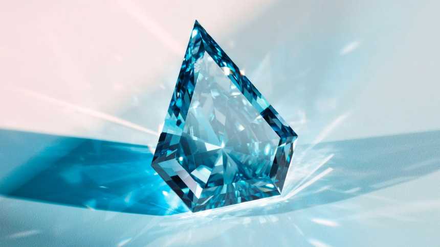 O Audacious Blue marca a entrada da joalheria de alto luxo FRED no universo das gemas cultivadas (Crédito: FRED)