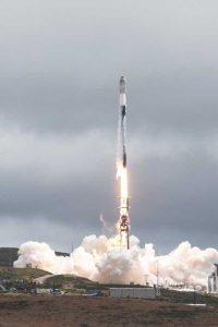 O satélite da SatVu foi lançado em órbita por um foguete da SpaceX (Crédito: SatVu)