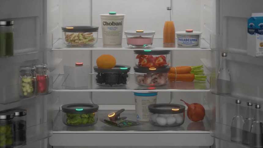 "Farol de comida" indica se o alimento guardado na geladeira está no prazo