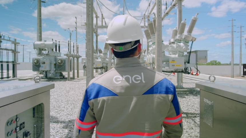 Enel contrata eletricistas no RJ, SP e CE (Créditos: Divulgação Enel)