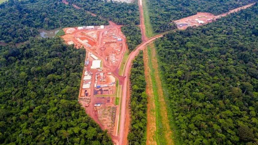 Em Serra Norte, no Pará, a Vale reaproveita os rejeitos da barragem Gelado para a obtenção de insumo para a indústria siderúrgica (Foto: Divulgação/Vale)