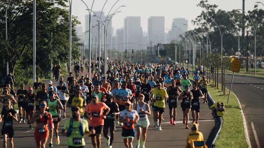 corrida de rua