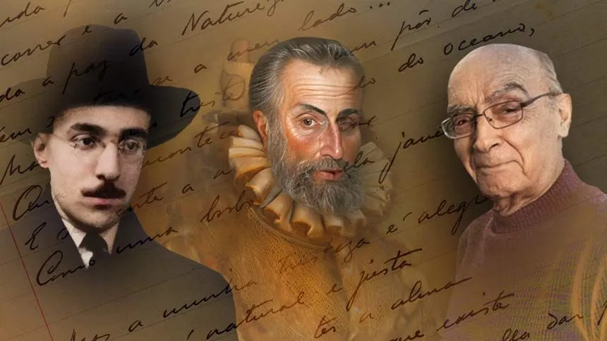 Uma conversa com Fernando Pessoa, Luís de Camões e José Saramago