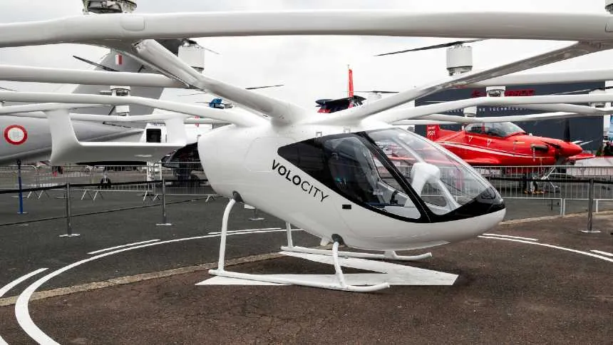 Volocopter, de "carros voadores", captou mais de US$ 540 milhões (mas está em turbulência financeira)