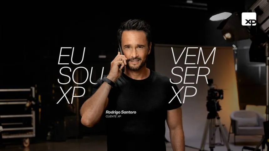 Rodrigo Santoro é XP e chama mais investidores para se tornarem