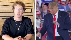 zuckerberg e trump