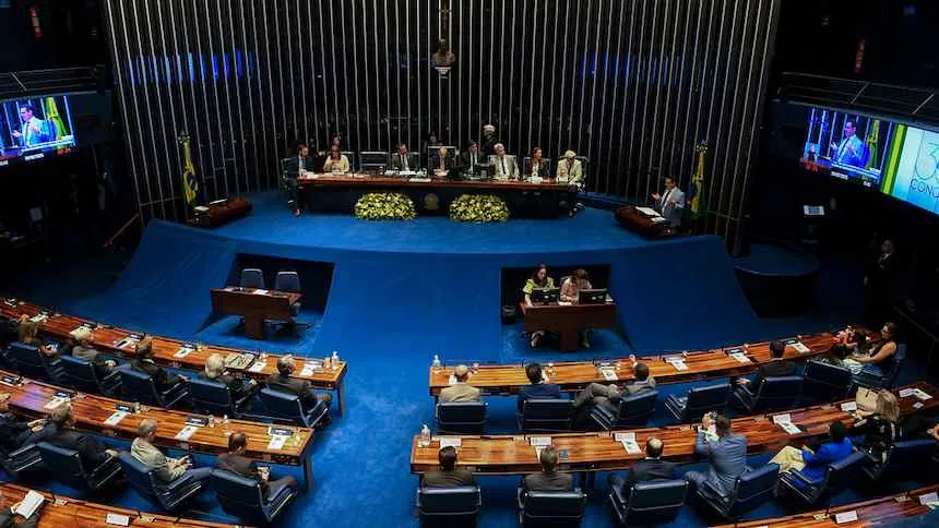 plenário do senado federal (Foto: Jonas Pereira/Agência Senado)