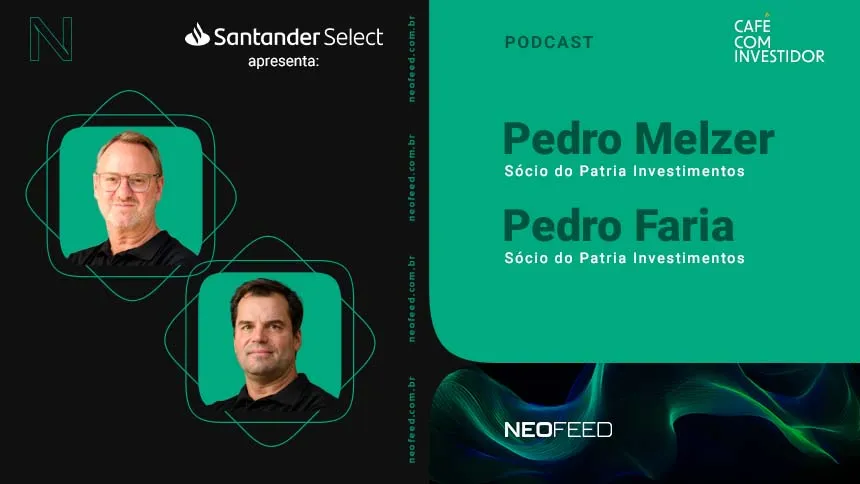 Café com Investidor #109 - Pedro Melzer e Pedro Faria, sócios do Patria Investimentos