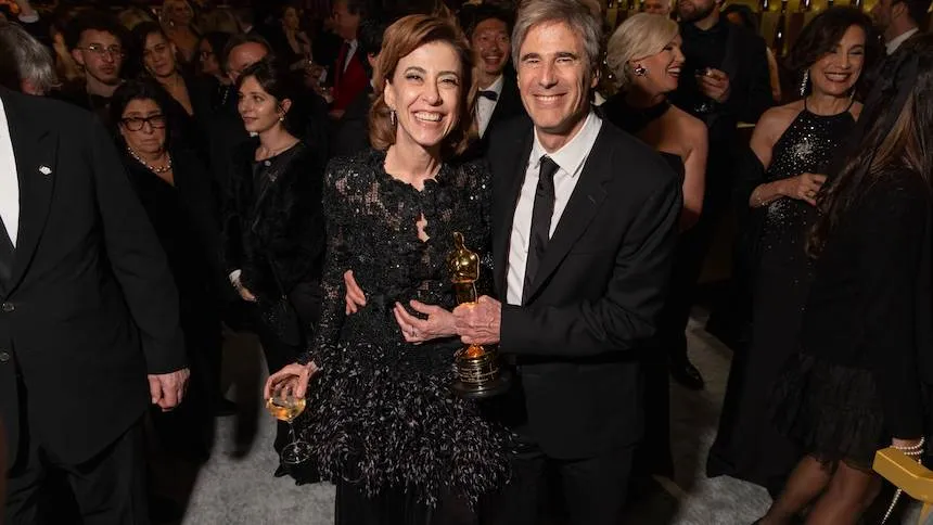 Fernanda Torres e Walter Salles Oscar 2025 (Foto: Mark Von Holden / The Academy)