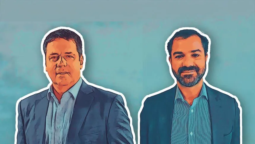 Felipe Bichara, CEO de Wealth, e Bruno Salgado, head private internacional da Fami Capital
