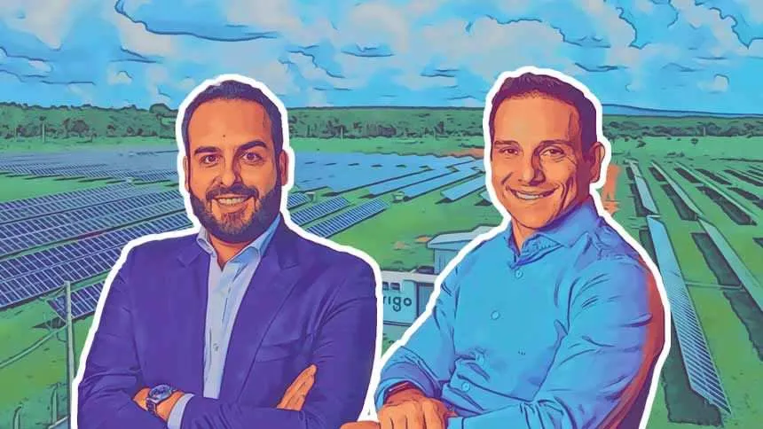 Igor Fonseca, do Santander, e Eduardo Bechara, da Órigo