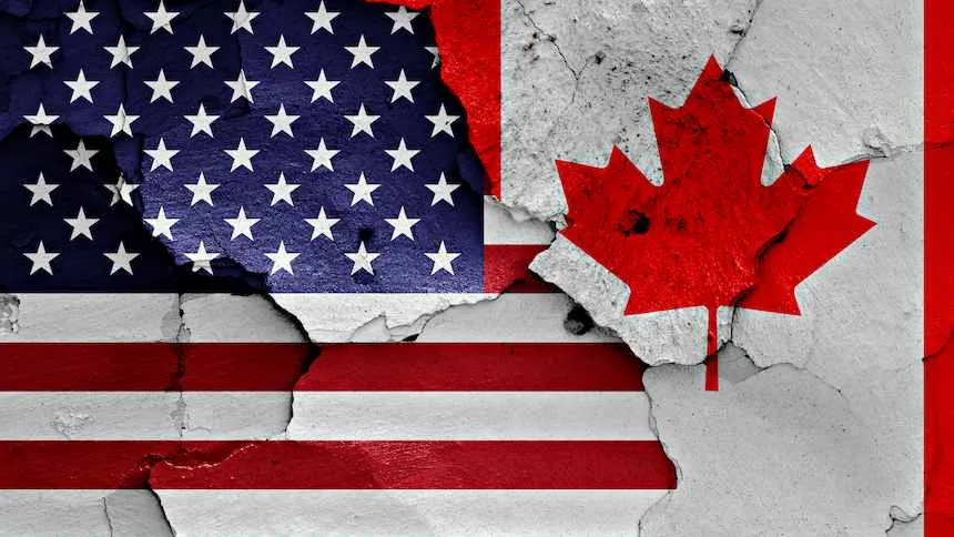 guerra comercial EUA e canadá