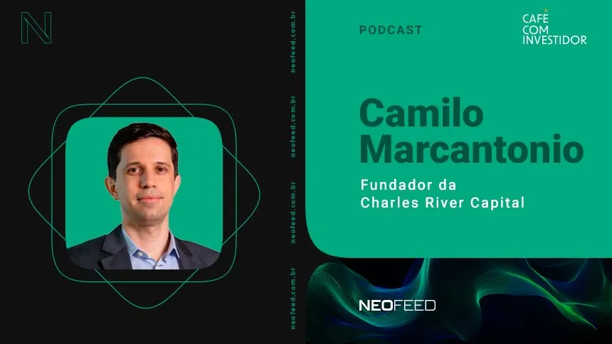 Café com Investidor #116 - Camilo Marcantonio, fundador da Charles River Capital Café com Investidor #116 - Camilo Marcantonio, fundador da Charles River Capital
