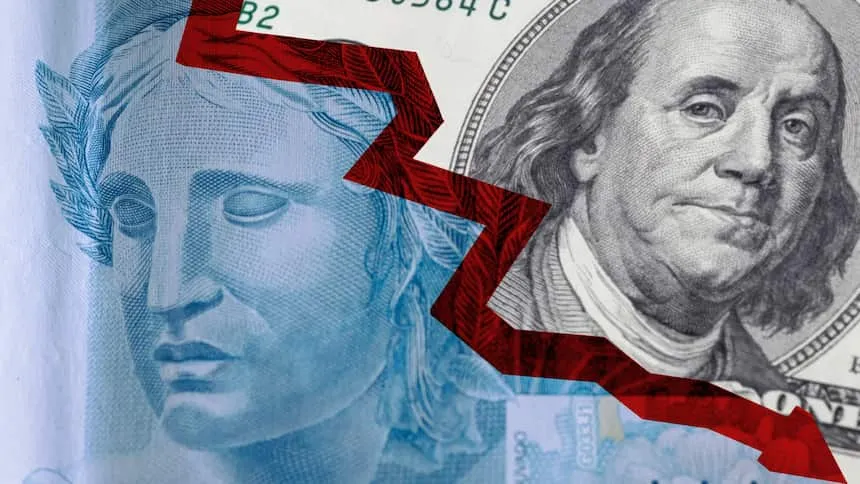 real dólar IOF