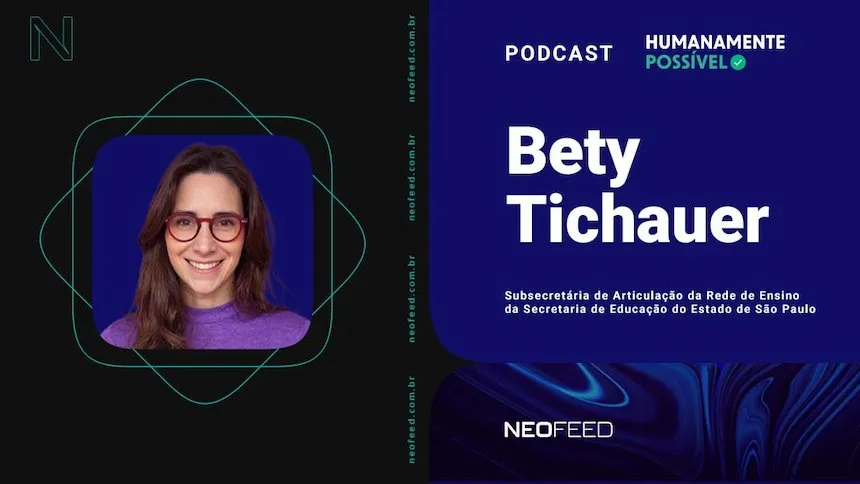 Humanamente Possível #9 - Bety Tichauer, da secretaria de educação do Estado de São Paulo Bety Tichauer - Podcast - humanamente possível