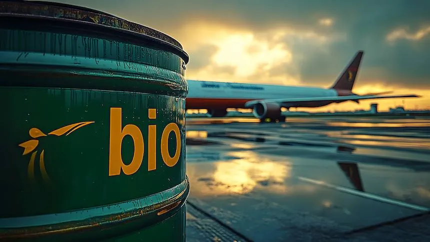 combustível verde de aviação