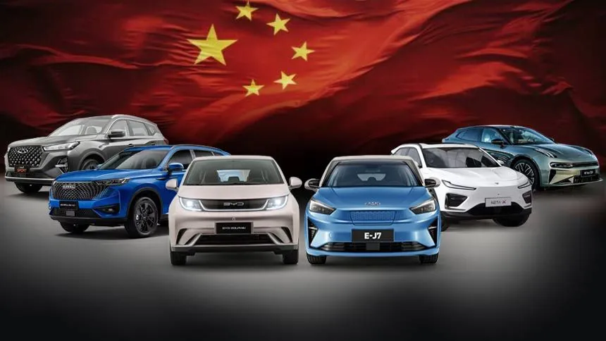 invasão carros chineses