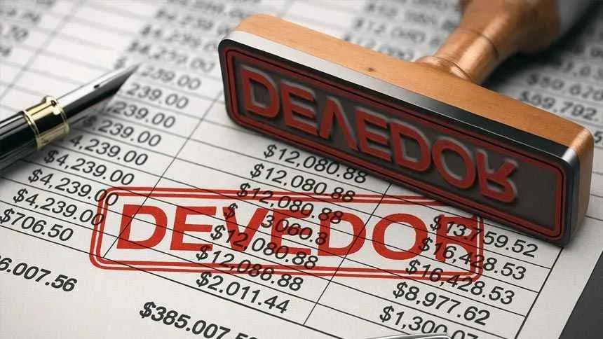 devedor contumaz