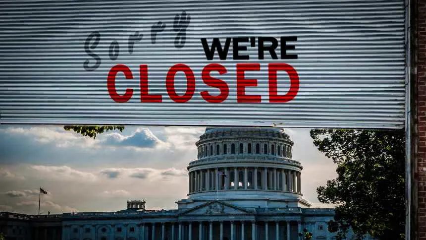 O governo dos EUA está perto de parar. Wall Street e Washington fingem que não é com eles