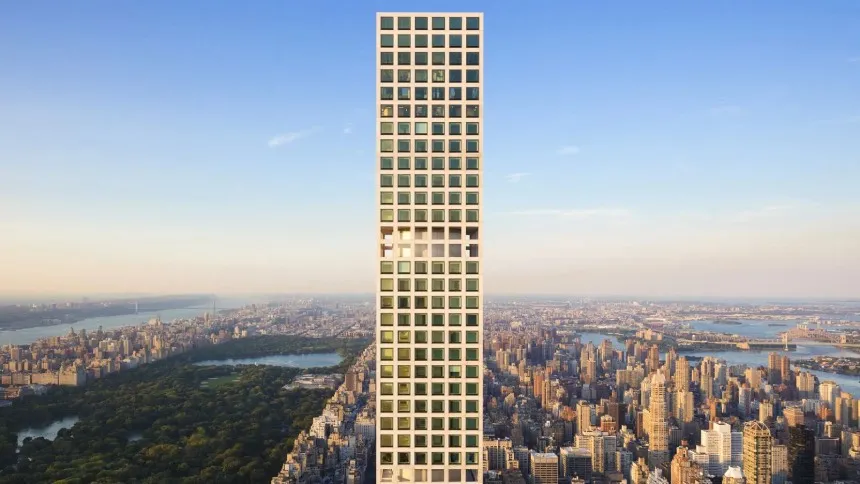 Em Nova York, um edifício que balança, mas (ainda) não cai