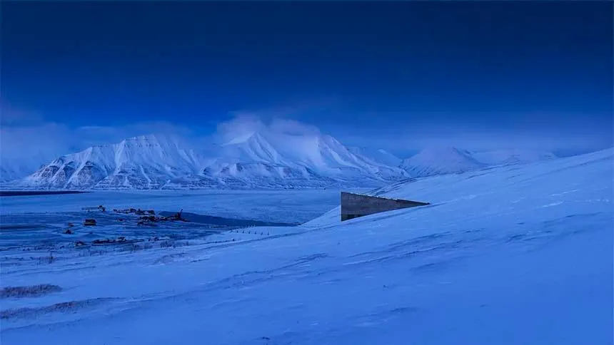 No coração do Ártico, o “cofre do apocalipse" que pode salvar a humanidade