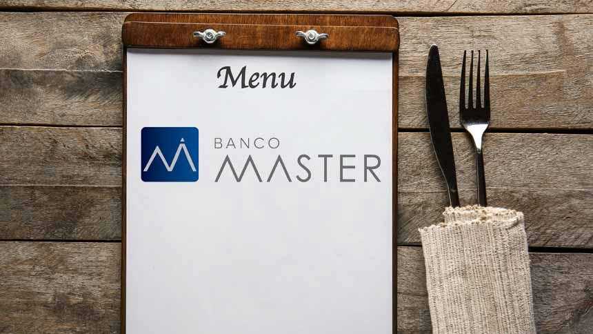 banco master cardápio