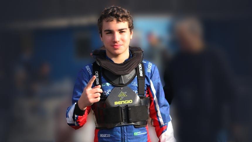 A direção certeira (e o foco) de Eduardo Salamonde, a mais jovem promessa do automobilismo brasileiro