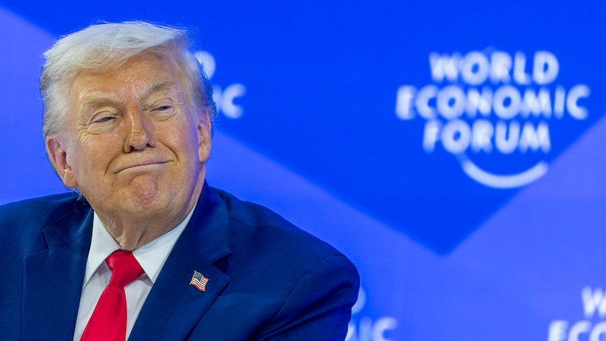 donald trump WEF (Foto: Benedikt von Loebell/World Economic Forum)