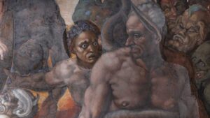 Obra-prima de Michelangelo "renasce" com água e papel vegetal japonês na Capela Sistina